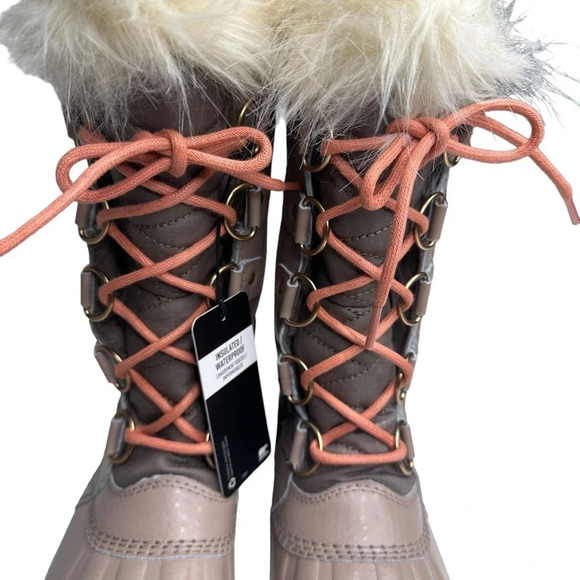 Sorel 'Tofino II' Faux Fur Lined Waterproof Boot in Omega Taupe Sz: 7 - Picture 5 of 15